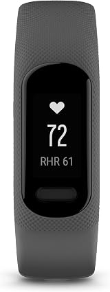 Garmin vívosmart 5 Large Black Smart Fitness Activity Tracker Touchscreen view 2