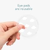 Navaris Reusable Cooling Eye Gel Pads Set - Round & Under Eye Patches - Cloud view 4