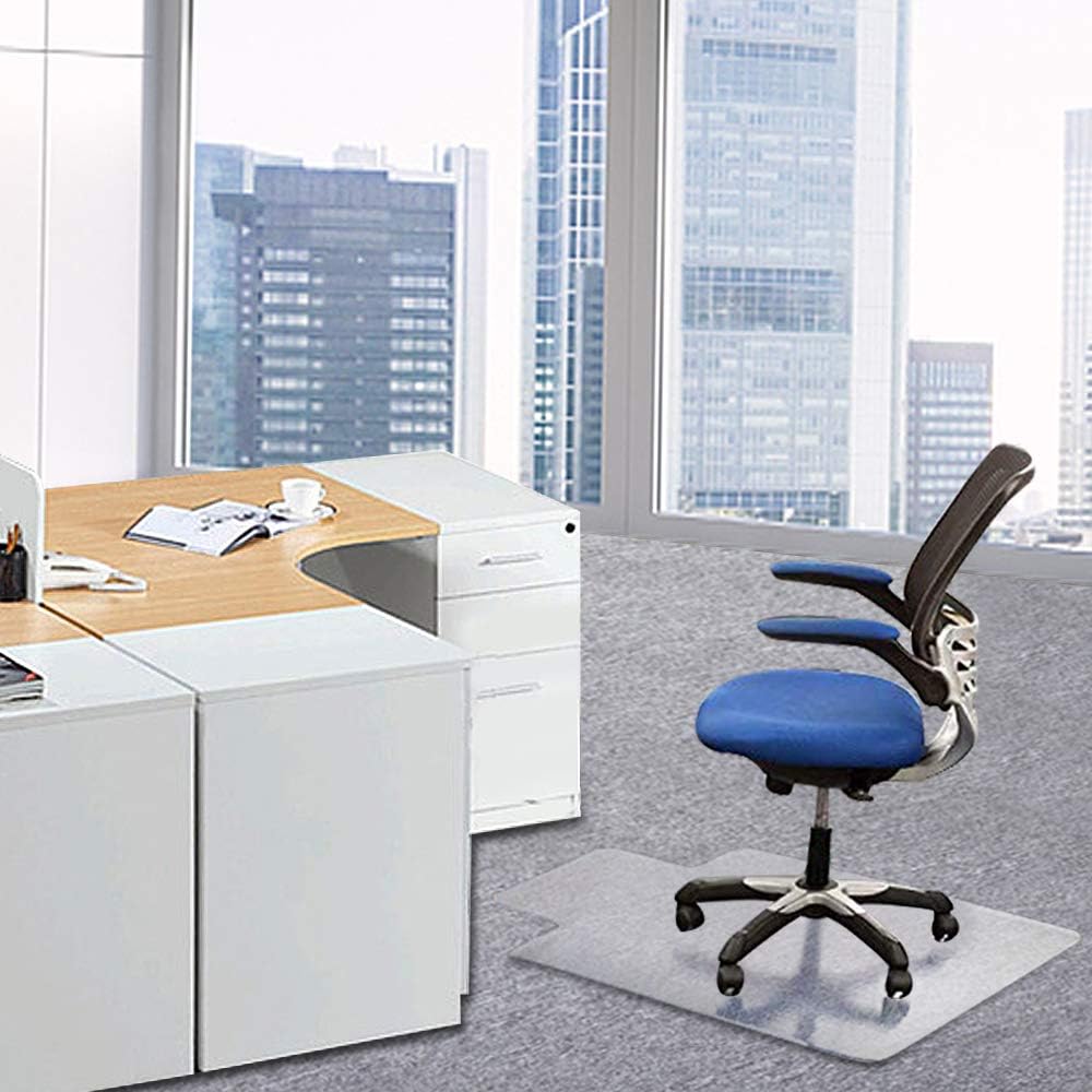 Carpet Chair Mats/Chair Mat for Carpets | Low/Medium Pile Computer Chair Floor Protector for Office and Home 36"x 48"x 0.08": Kitchen & Dining