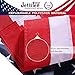 Jetlifee American Flag 10x15 Ft by US Veterans Owned Biz. Embroidered Stars Sewn Stripes and Brass Grommets US Flag. Fast Dry All Weather USA Flag for Indoors Outdoors 10 x 15 Foot