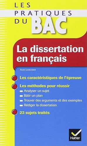 Download La dissertation en français PDF