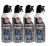 Dust-Off Disposable Compressed Gas Duster, 10 oz Cans, 4 Pack