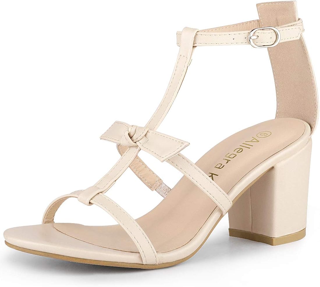 t strap open toe heels