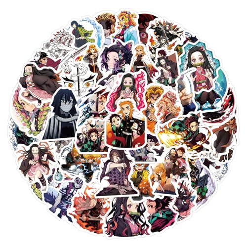 Japanese Demon Manga Slayer Stickers