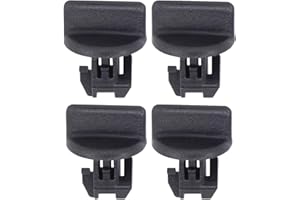 HOMEWITHU 4PCS Rear Bumper Trailer Hitch Trim Lock Retainer Cover Nut Retainer for Chevrolet for Cadillac for Buick for GMC Acadia Yukon 07-19 11610049
