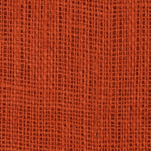 47in Shalimar Burlap Burnt Sienna Fabric By The Yard