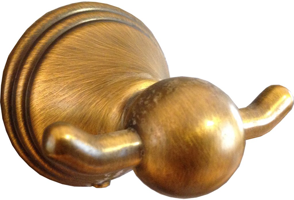 Gedy by Nameeks Romance Hook 7526 Antique Brass Italian Bathroom Accessories Set