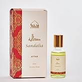 Dukhni Sandalia Attar Oil Arab perfume oils for men and women | 30ml Pure roll on perfume, sandal, sandalwood oil fragrance | Eid, Ramadan Hampers & Gifts, Vegan Islamic Scents