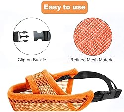 Crazy Felix Nylon Dog Muzzle for Small Medium Large