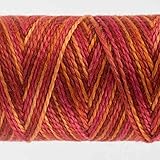 WonderFil Specialty Threads Sue Spargo Eleganza 2-ply #5 Perle Cotton Varigated, Wildfire