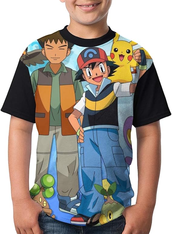 Amazon Co Jp ポケットモンスター9 子供tシャツ 半袖 かわいい アニメ 日常服 夏 男の子 女の子 薄手 通気性 柔らかい 子供服 Tシャツ 服 ファッション小物