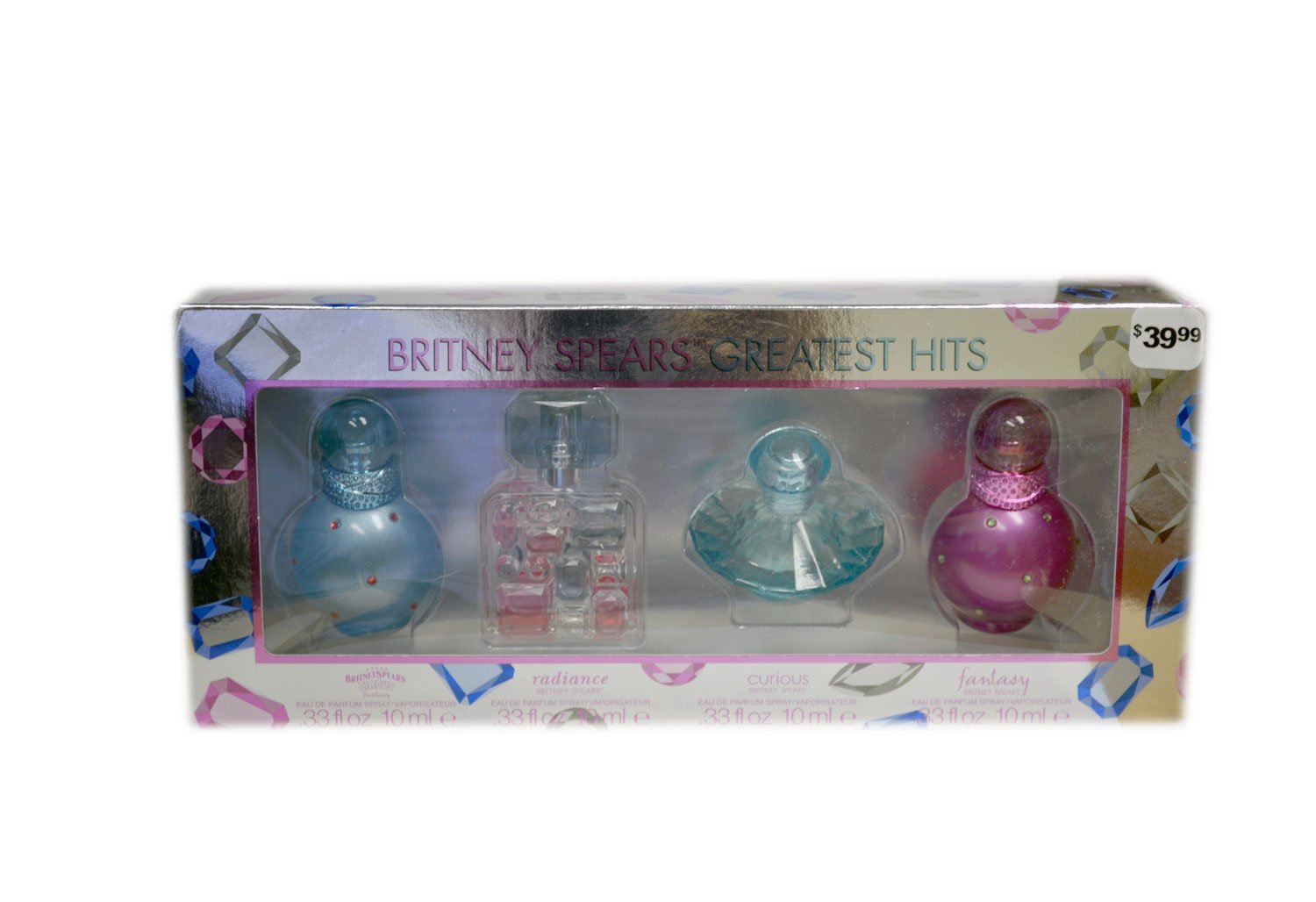 Amazon Com Britney Spears Greatest Hits Perfume By Britney Spears For Women 4 Pc Gift Set Fragrance Sets Beauty