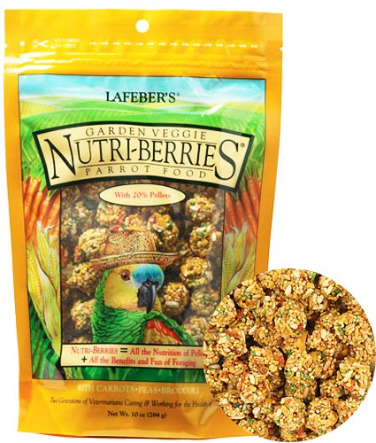 Lafeber Company Garden Veggie Nutri-Berries for Parrots, 3-Pound
