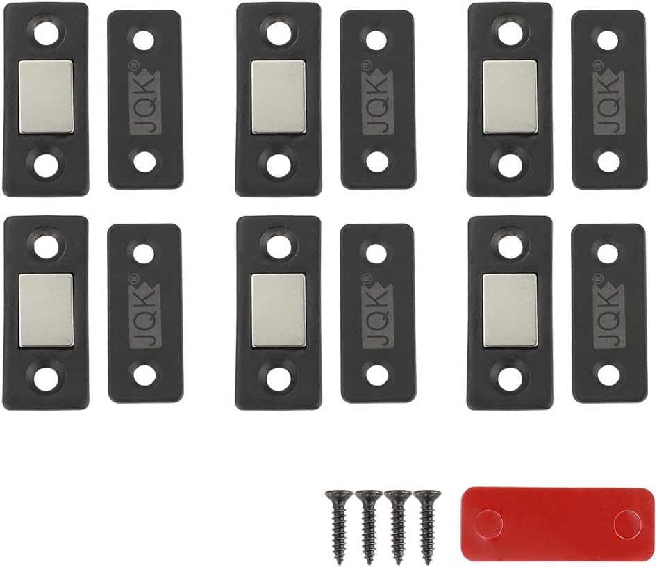 JQK Door Black, Ultra Thin Catch Furniture