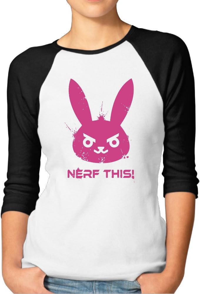 Woman Overwatch Nerf This Baseball Jersey Shirt