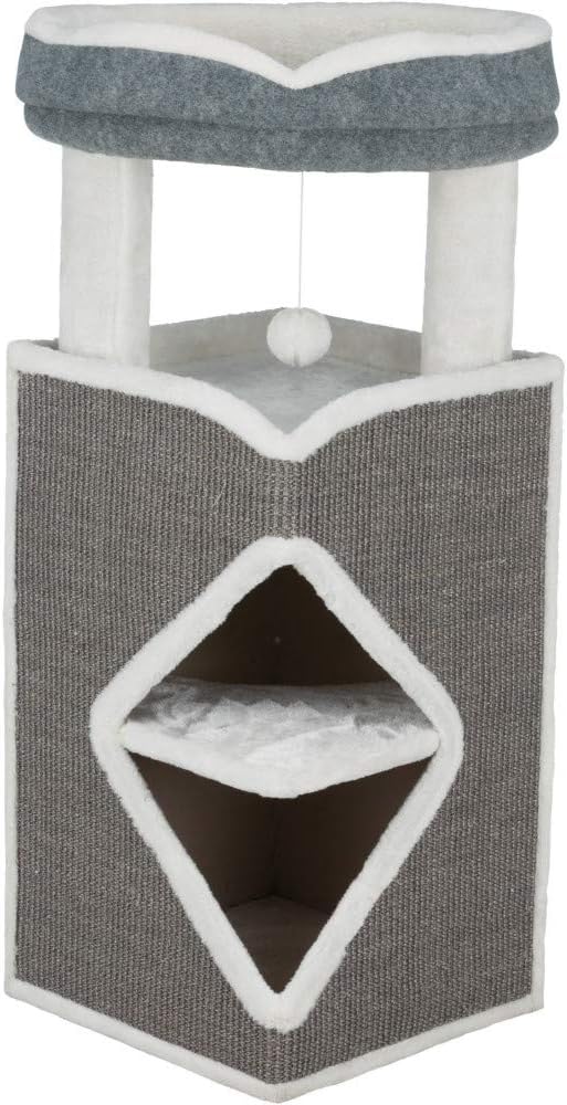 Trixie 44427 Cat Tower Arma 98 cm Grey / Blue / Grey, Multicolour, Large - Image 4