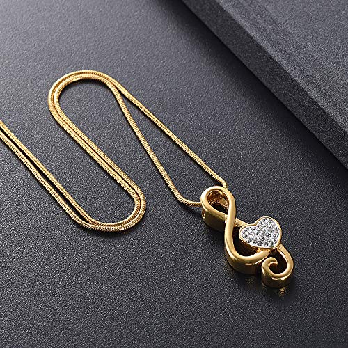 Music Note Urn Ashes Pendant Memorial Keepsake Jewelry Treble Clef Locket Ash Keepsake Holder Memorial Jewelry Fillable Jewelry