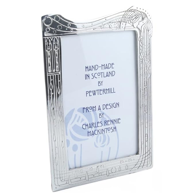Charles Rennie Mackintosh Pewter Photo Frame 6" x 4" Amazon.co.uk