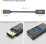 BENFEI DisplayPort to HDMI Adapter 10 Pack DP Male to HDMI Female with Audio view 6