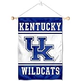 Kentucky Wildcats Window Wall Banner Hanging Flag with Suction Cup