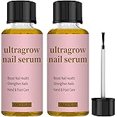 UltraGrow Nail Serum, Nail Growth Serum for Brittle Peeling Breaking Thin Nails, 1 fl.oz