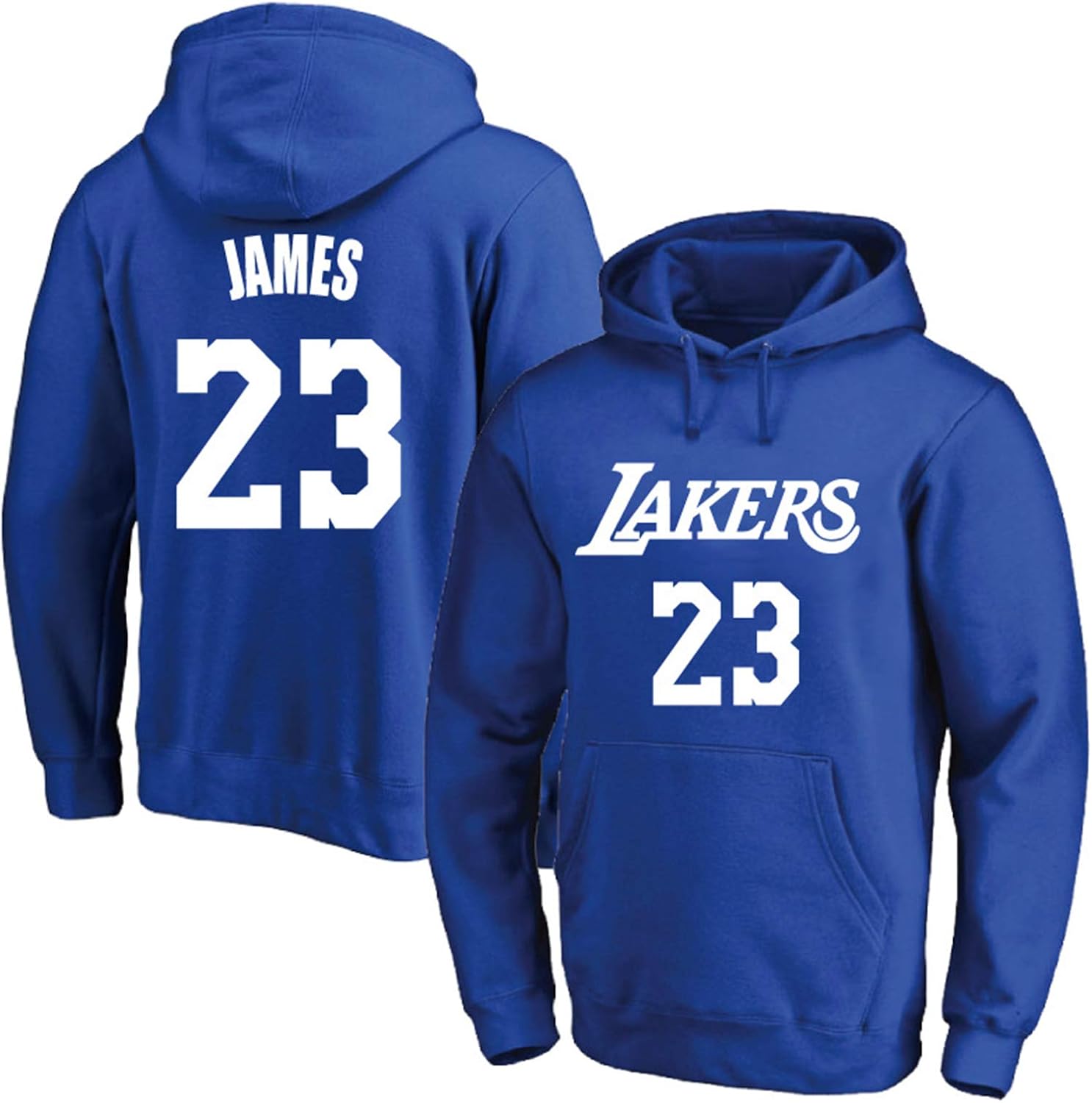 Hoodie Warm Long Sleeve BasketballSweatshirt, LeBron James Basketball Sweater Los Angeles Laker