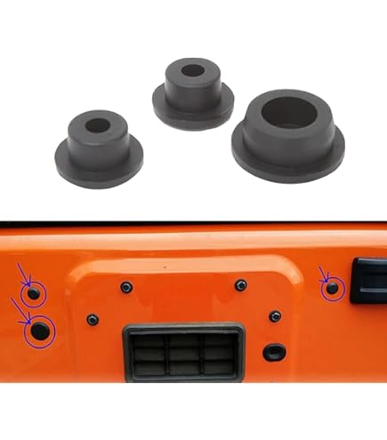 Angry Spare Tire Carrier Delete Filler Plate Tramp Stamp For Jeep Wrangler JK For Sale Online - View #3