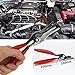 Car Hose Removal Plier Tool - Angled Auto Fuel and Vacuum Line Tube Hose Remover - Separator Pliers Pipe Repairing Tool -