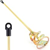 Paint Mixer for Drill - Drill Paint Mixer Works with Any Drill Bit - Rust-Proof Paint Stirrer for Drill - Paint Stirring Drill Attachment for 1-5 Gallon Bucket - Drill Mixer for Paint, Resin &amp; Epoxy