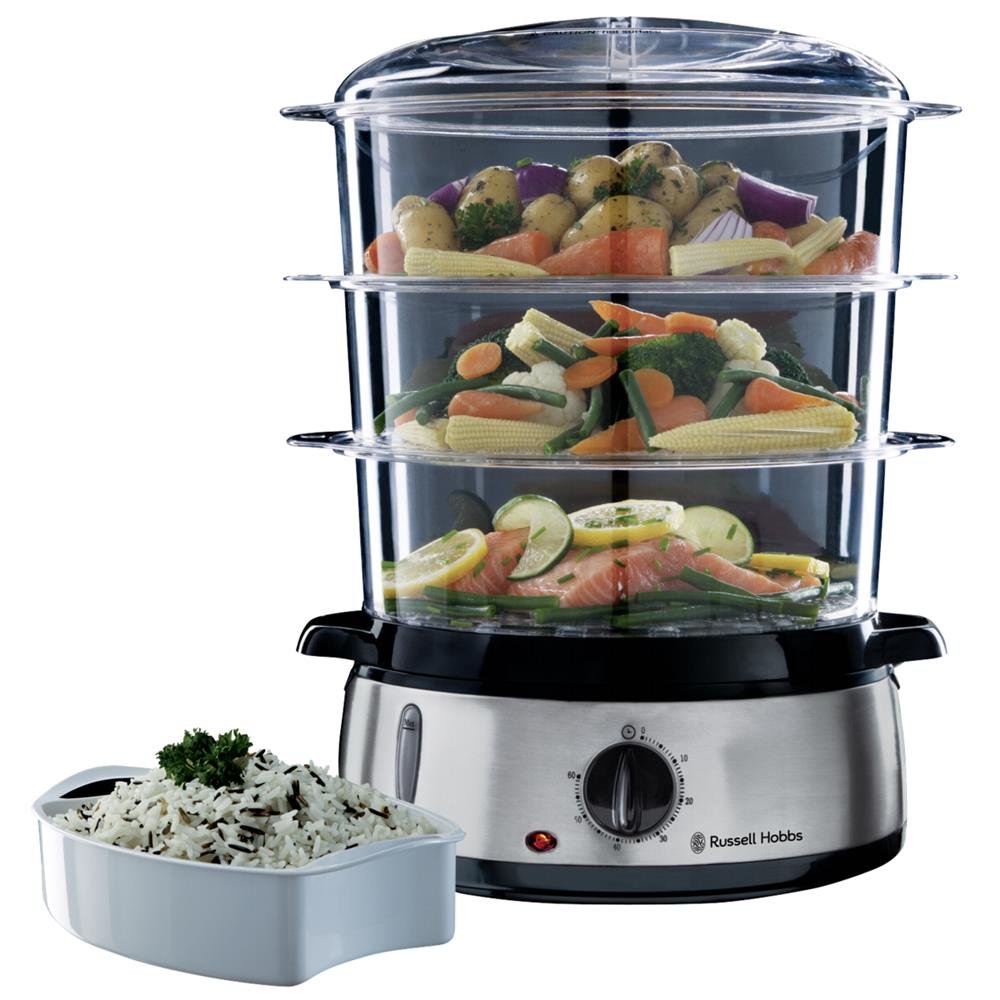Russell Hobbs 19270-56 Food Steamer Cook@home-19270-56, Silver