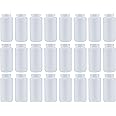 LUERFLEX 1000ML 32OZ Nature Wide Mouth PP Plastic Reagent Bottles with Caps Pack of 24