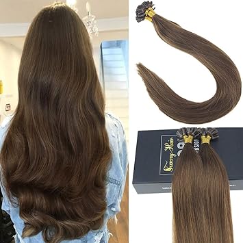Amazon Com Sunny Remy Straight U Tip Keratin Hair Extensions