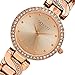 SO&CO New York Women's 5062.3 SoHo Quartz Crystal Accent 16K Rose Tone Chain Link Bracelet Watch