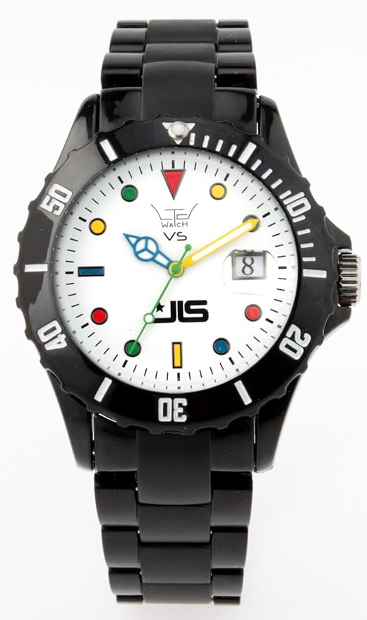 LTD Watch Vs JLS Limited Edition Black Bracelet and Bezel with White