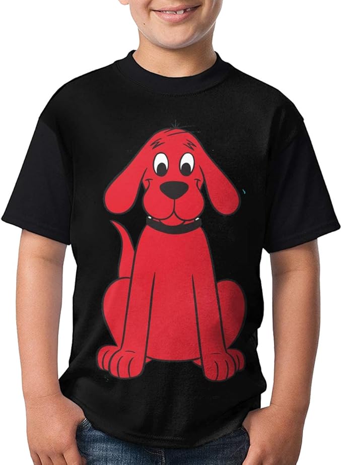 Clifford The Big Red Dog Cute ShortSleeve Tee Shirts