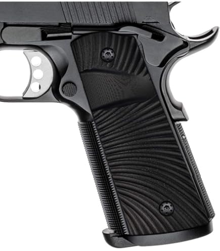 Poignées Colt 1911 En Aluminium – Fabrication CNC, Surface Lisse, Sensation Froide