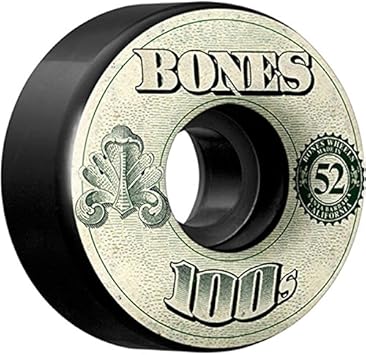 Amazon ボーンズ スケボー ウィール Bones 100 S Og Formula 52mm 100a V4 ボーンズ スケートボード C1 ボーンズ ウィール