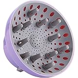 Hairizone Universal Hair Diffuser Adaptable for Blow Dryers with D-1.7-Inch to 2.6-Inch for Curly or Wavy Hair, Lavender