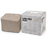 Old Potters Low Fire Pottery Clay White, 10 lbs (Cones 06-04) Made in USA Modeling Clay for Wheel Throwing and Hand Building, Pottery and Sculpting, Beginners, and Advanced