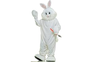 FORUM NOVELTIES Forum Deluxe Plush Bunny Rabbit Mascot Costume
