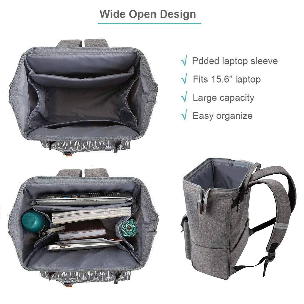 Mochilas Para Portatiles Y Netbooks Equipaje Multifuncional Mochila Portatil Para Negocio Viaje Lekesky Mochila Antirrobo Impermeable Gris Mochila Para Portatil 15 6 Pulgadas Unisexo Trabajo