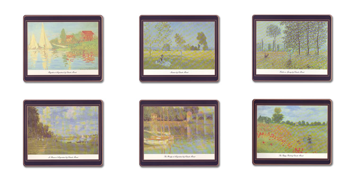 Lady Clare Traditional Coasters French Impressionists