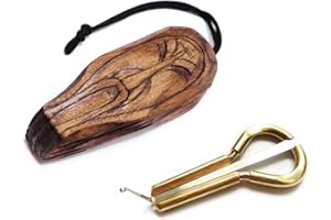 Shamanicshop's Harp by P.Potkin in wooden case Shaman handmade - mouth musical instrument (jaw harp) Beautiful sound Excellen