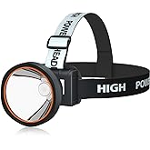 ODEAR Super Bright LED Rechargeable Headlamp Flashlight Torch HeadLamp for Mining Camping Hiking Fishing