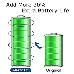 MAXBEAR Galaxy Note 10 Battery, (Upgraded) 3800mAh