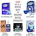 Professional Teeth Whitening Kit - Made in USA - includes 2 Whitening Gel, 2 Tooth Remineralization Gel, Whitening Trays and LED Accelerator Whitener Light for Faster Results.