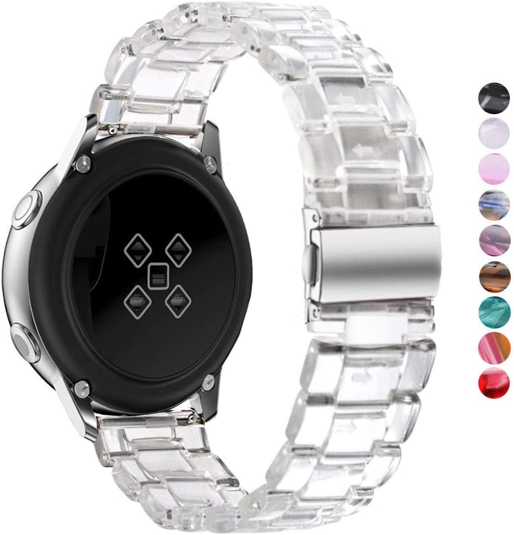 DEALELE Strap Compatible with Samsung Galaxy Watch 7/6 / 6 Classic / 5/5 Pro / 4/4 Classic / 3 41mm / Active 2