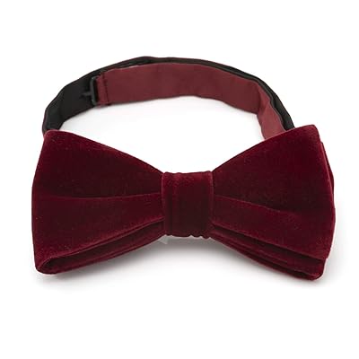 Buy Red Velvet Bow Tie Online Panama | Ubuy