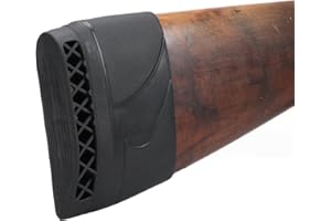 Tourbon Gun Stock Extension Recoil Pad Slip On - Black