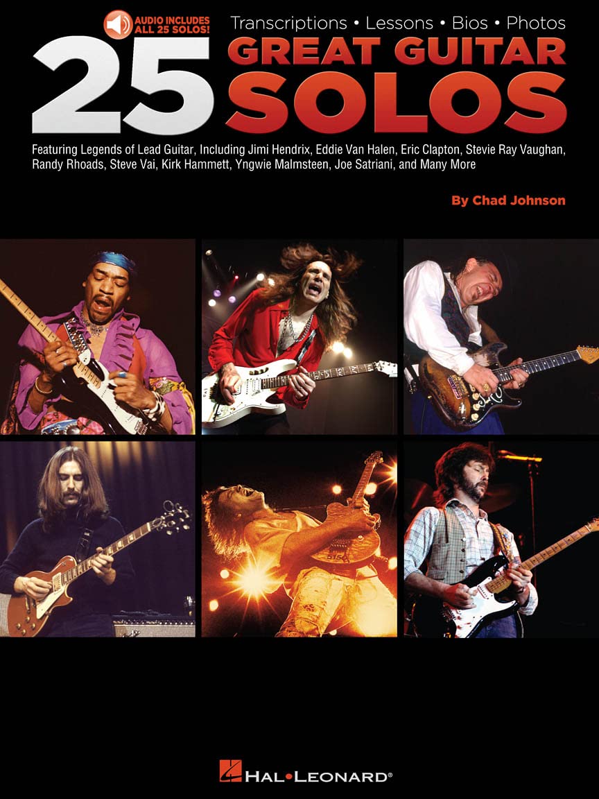 25 Great Guitar Solos: 25 Great Guitar Solos (Book/Online Audio)